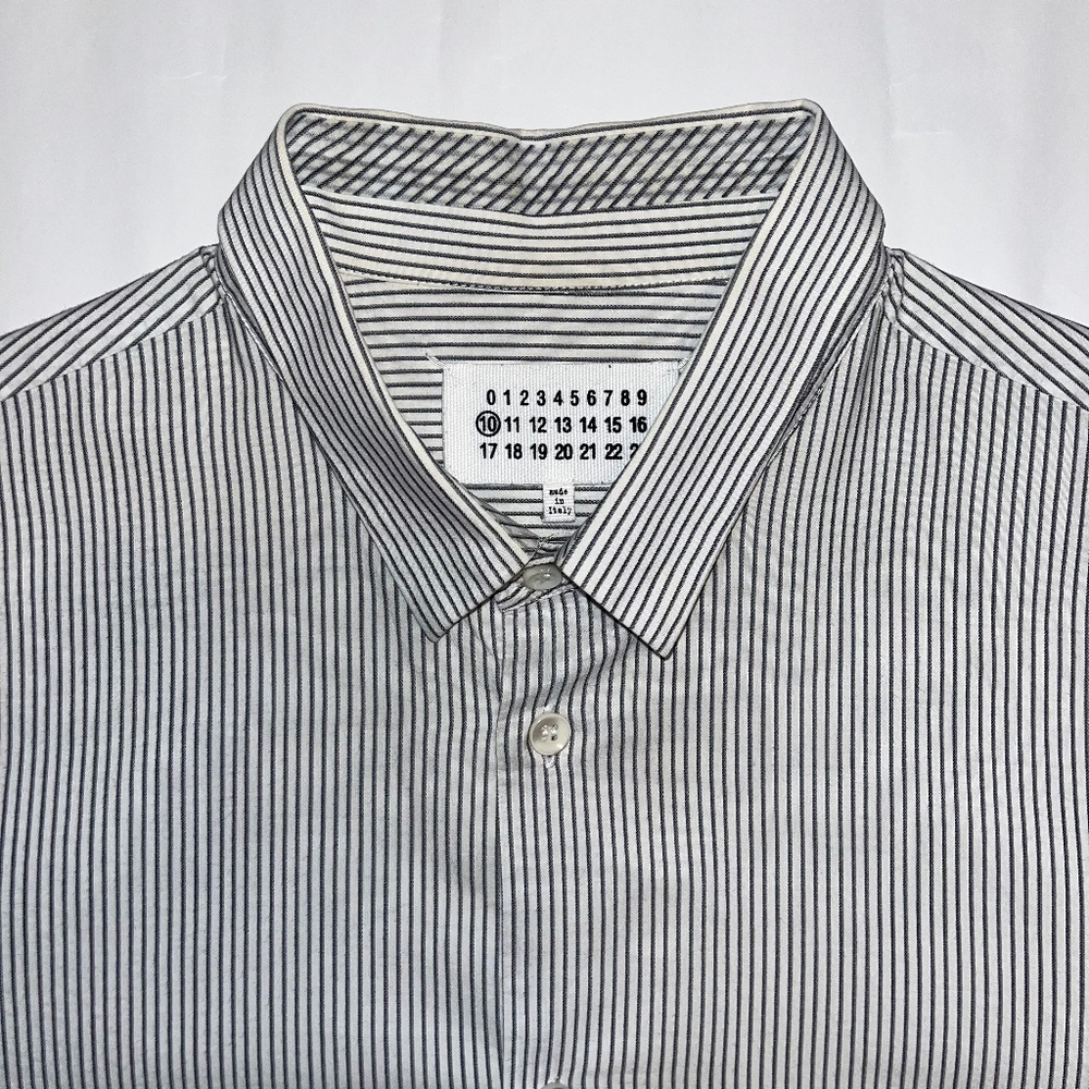 Maison Martin Margiela stripped shirt